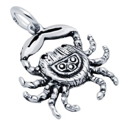 Pandantiv argint 925 in forma de crab [0]