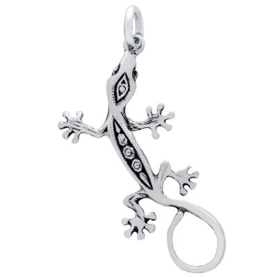 Pandantiv argint 925 in forma de saoparla gecko [1]