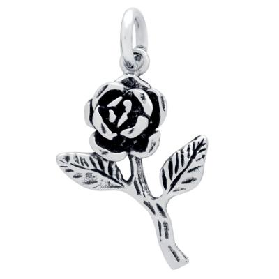 Pandantiv argint 925 in forma de trandafir [1]