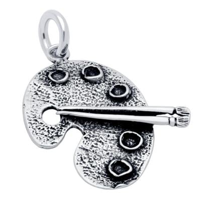 Pandantiv argint 925 paleta cu pensule [0]