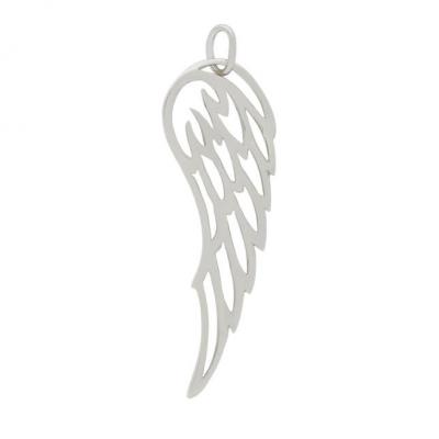Pandantiv argint 925 rodiat in forma de aripa de inger - Be Protected [1]