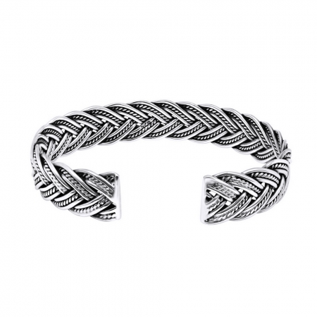 Bratara argint 925 impletita, Nimue [1]