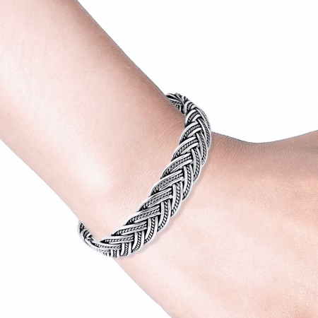 Bratara argint 925 impletita, Nimue [3]