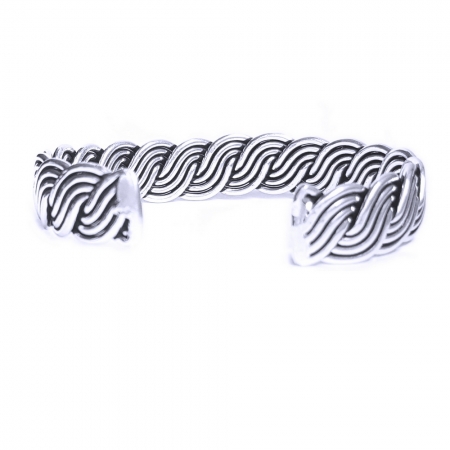 Bratara argint 925 impletita, Brianna [1]