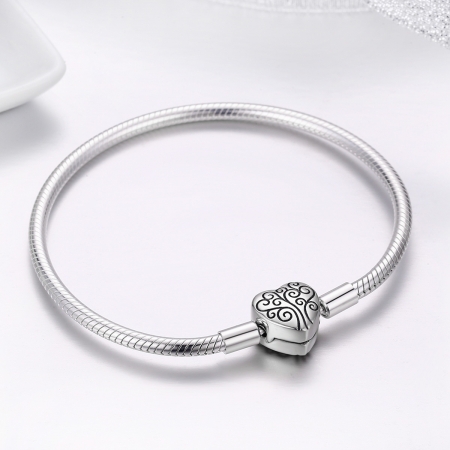 Bratara argint 925 inimioara cu copacul vietii - Be in Love BST0036 [5]