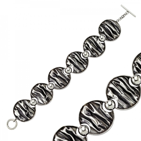 Bratara argint 925 model scoarta de copac - Be Authentic BTU0067 [1]