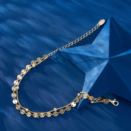 Bratara argint 925 placata cu aur 14K [1]