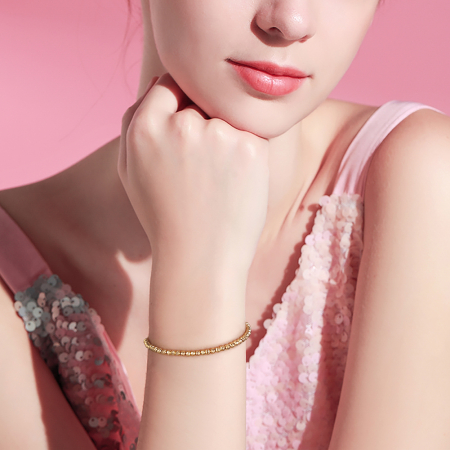 Bratara argint 925 placata cu aur 18K [1]