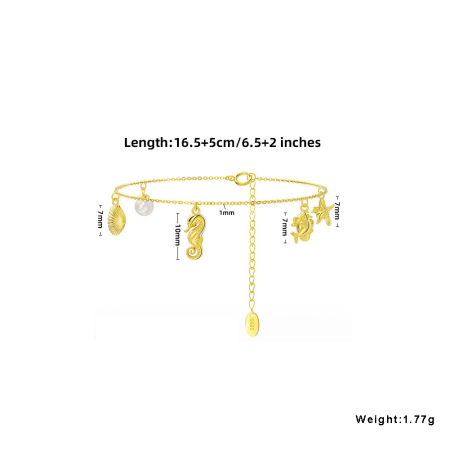 Bratara argint 925 placata cu rodiu Ocean [3]