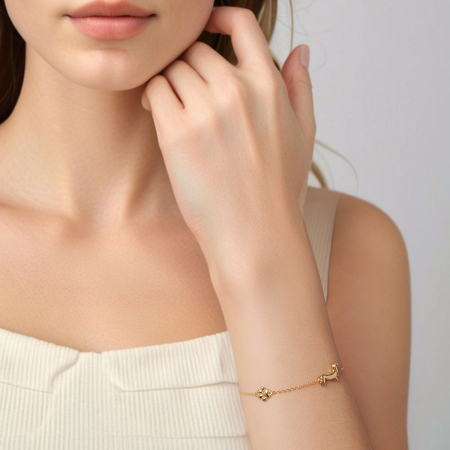 Bratara argint Catel Teckel [3]