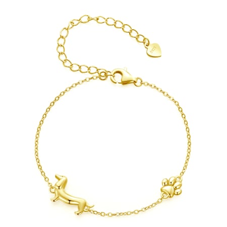 Bratara argint Catel Teckel