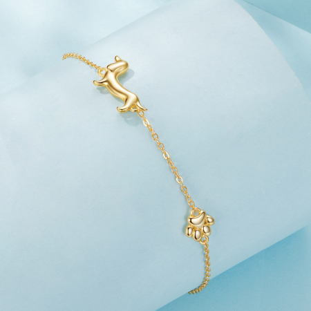 Bratara argint Catel Teckel [2]