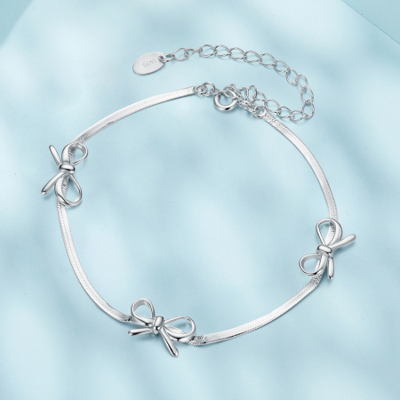 Bratara argint cu fundite [6]