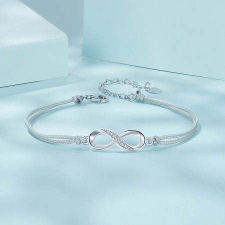 Bratara argint cu infinit [6]