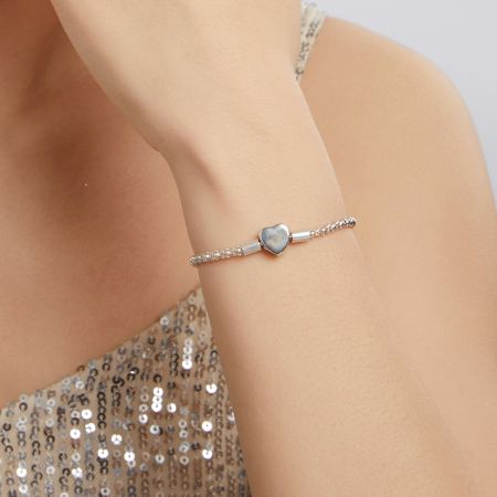 Bratara argint cu inima [4]