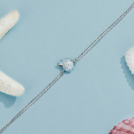 Bratara argint cu melc de mare [6]