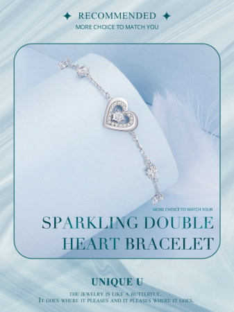 Bratara argint inima stralucitoare [15]