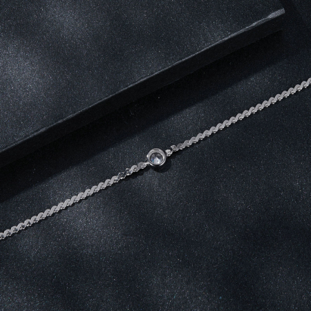 Bratara argint moissanit stralucitor [5]