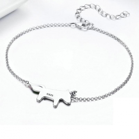 Bratara argint reglabila cu Unicorn [1]