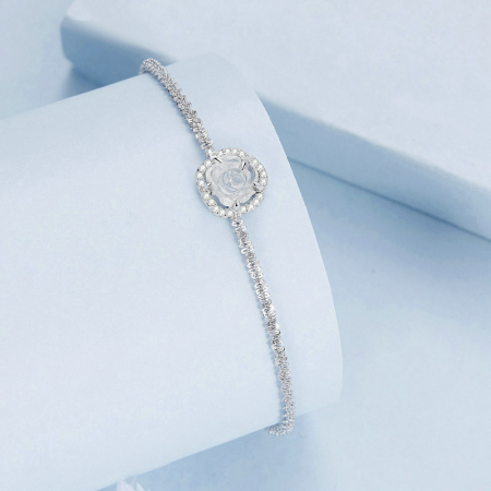 Bratara argint trandafir [6]