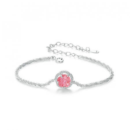 Bratara argint trandafir [18]