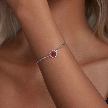 Bratara argint trandafir [5]