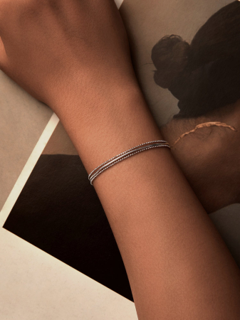 Bratara argint tripla [8]