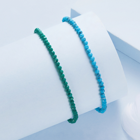 Bratara argint Turcoaz Sintetic [10]