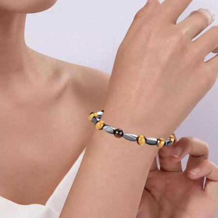 Bratara cu pietre semipretioase Ochi de Tigru [1]