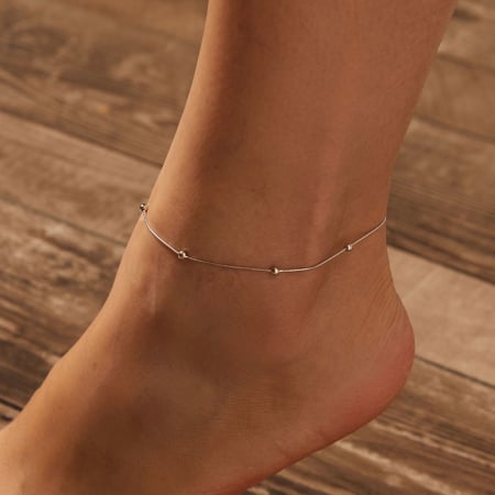 Bratara glezna argint cu bilute [4]