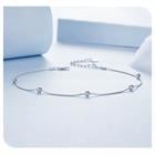 Bratara glezna argint cu bilute [6]