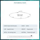 Bratara glezna argint cu bilute [8]