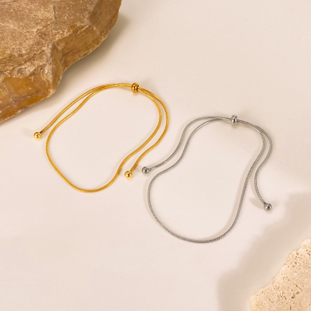 Bratara glezna inox ajustabila tip sarpe – Minimalism si versatilitate [5]