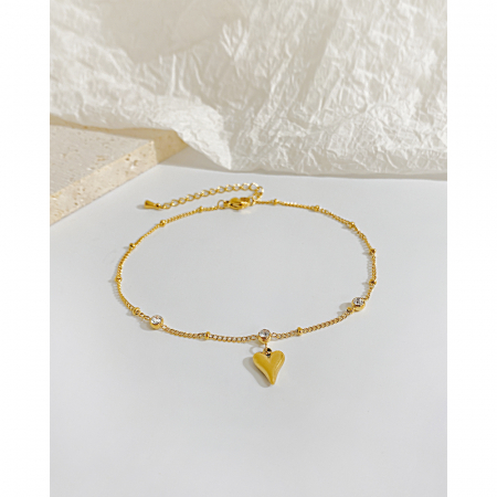 Bratara glezna inox cu inima [8]
