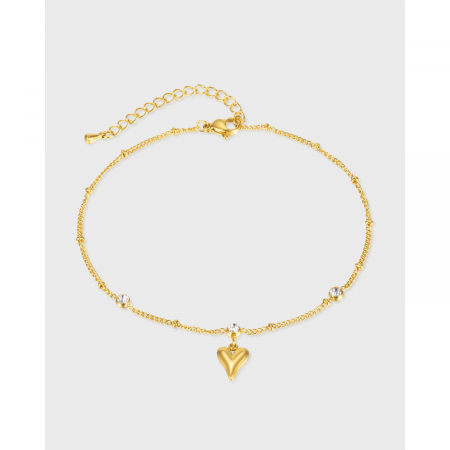 Bratara glezna inox cu inima [14]