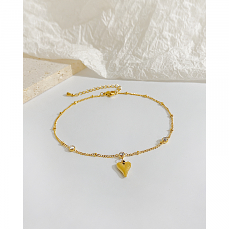 Bratara glezna inox cu inima [1]