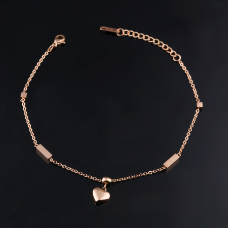 Bratara glezna inox cu inima [2]