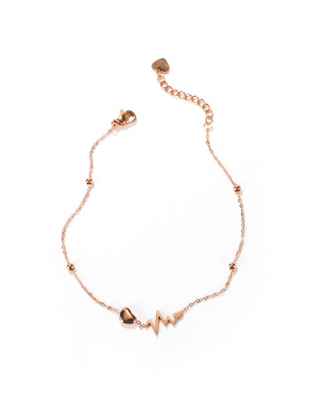 Bratara glezna inox cu inima, puls si smiley [14]