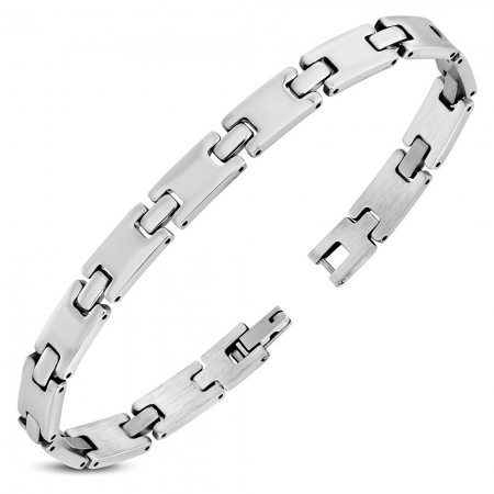 Bratara inox 20 cm lungime si 7 mm latime [0]
