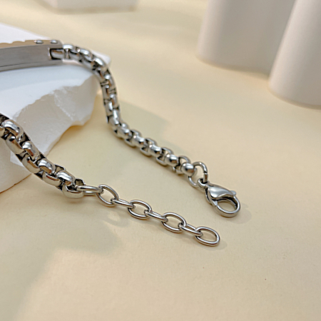 Bratara inox Unisex Design Industrial – Forta si Stil Urban [9]