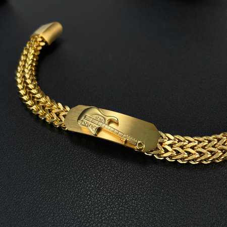 Bratara inox cu Chitara [2]