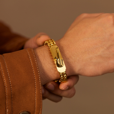 Bratara inox cu Chitara [7]