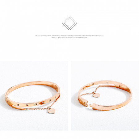 Bratara inox cu cifre romane [9]