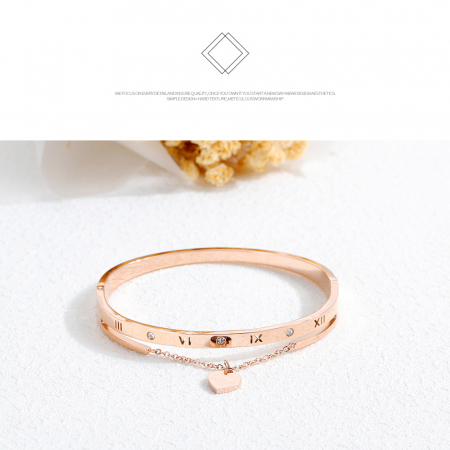 Bratara inox cu cifre romane [8]