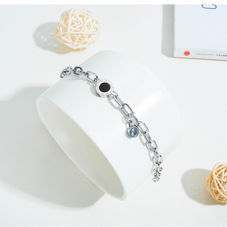 Bratara inox cu cifre romane [2]