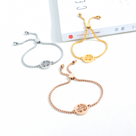 Bratara inox cu copacul vietii [5]