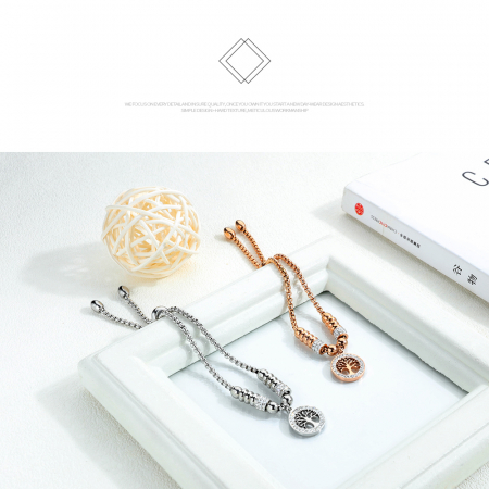 Bratara inox cu copacul vietii [5]