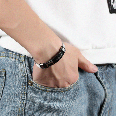 Bratara inox cu cruce [4]