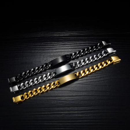 Bratara inox cu placuta [3]