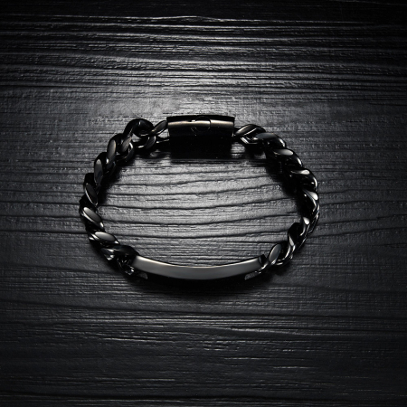 Bratara inox cu placuta [2]